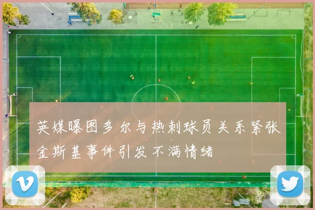 英媒曝图多尔与热刺球员关系紧张金斯基事件引发不满情绪